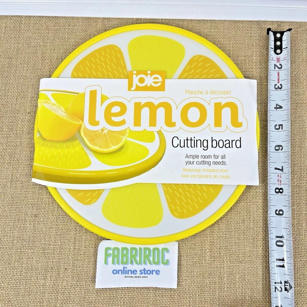 Lemon Cutting Board Yellow Joie